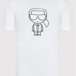 Karl Lagerfeld T Shirt 755405 521221 Blanc Regular Fit 3